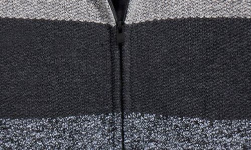 X-ray Xray Kids' Colorblock Full Zip Sweater In Gray