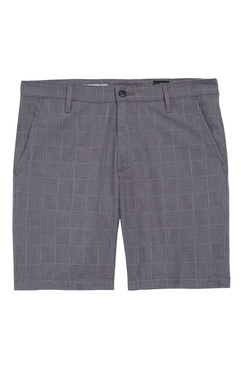 AG Wanderer Slim Fit Linen Blend Shorts, Main, color, 