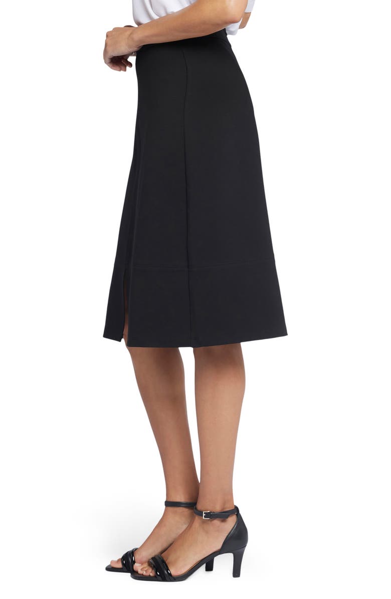 NYDJ A-Line Skirt, Alternate, color, Black