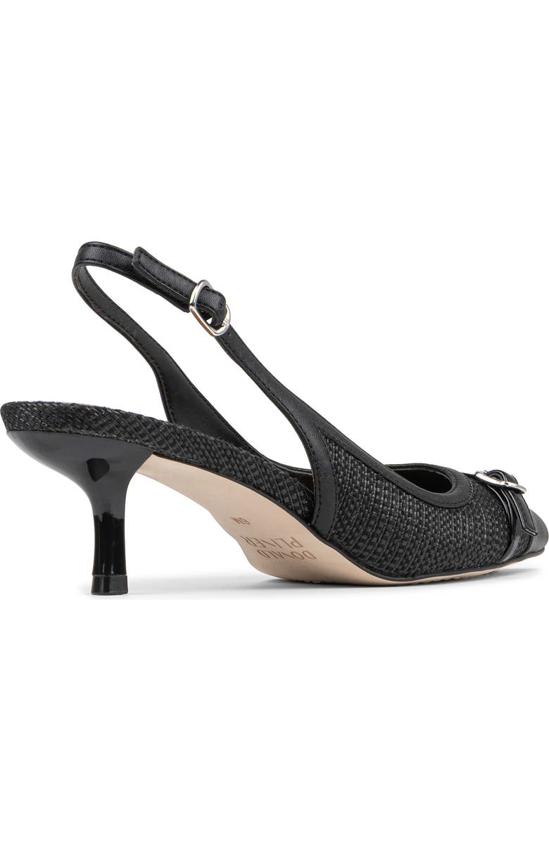 Donald Pliner Carwyn Kitten Heel Slingback Pump, Alternate, color, Black
