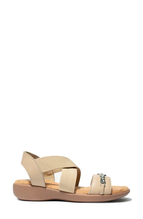 Shop Minnetonka Brida Sandal In Beige