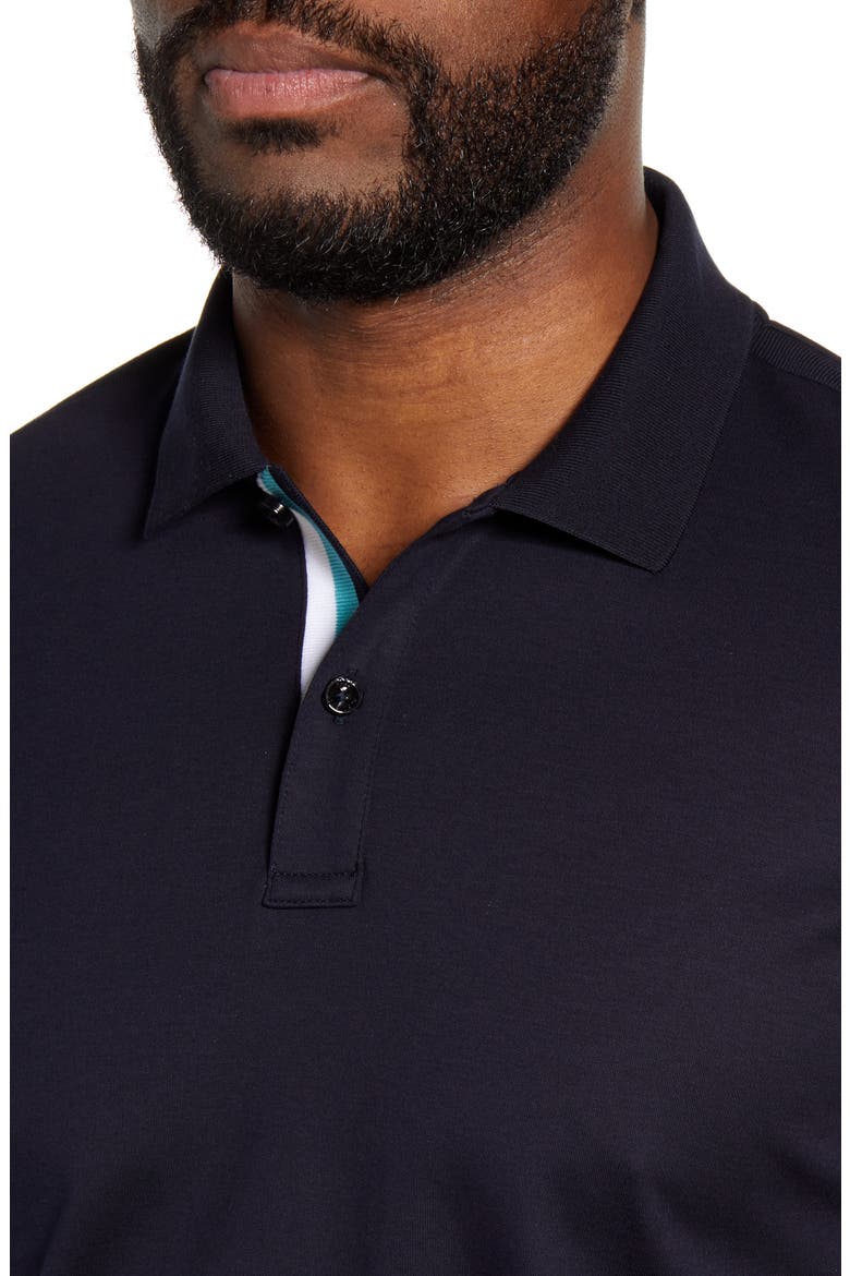 Parlay 78 Solid Polo, Alternate, color, NAVY