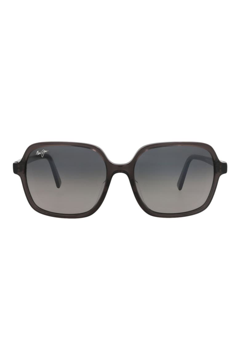Core Polarized Square Sunglasses, Main, color, GREY GREY GREY