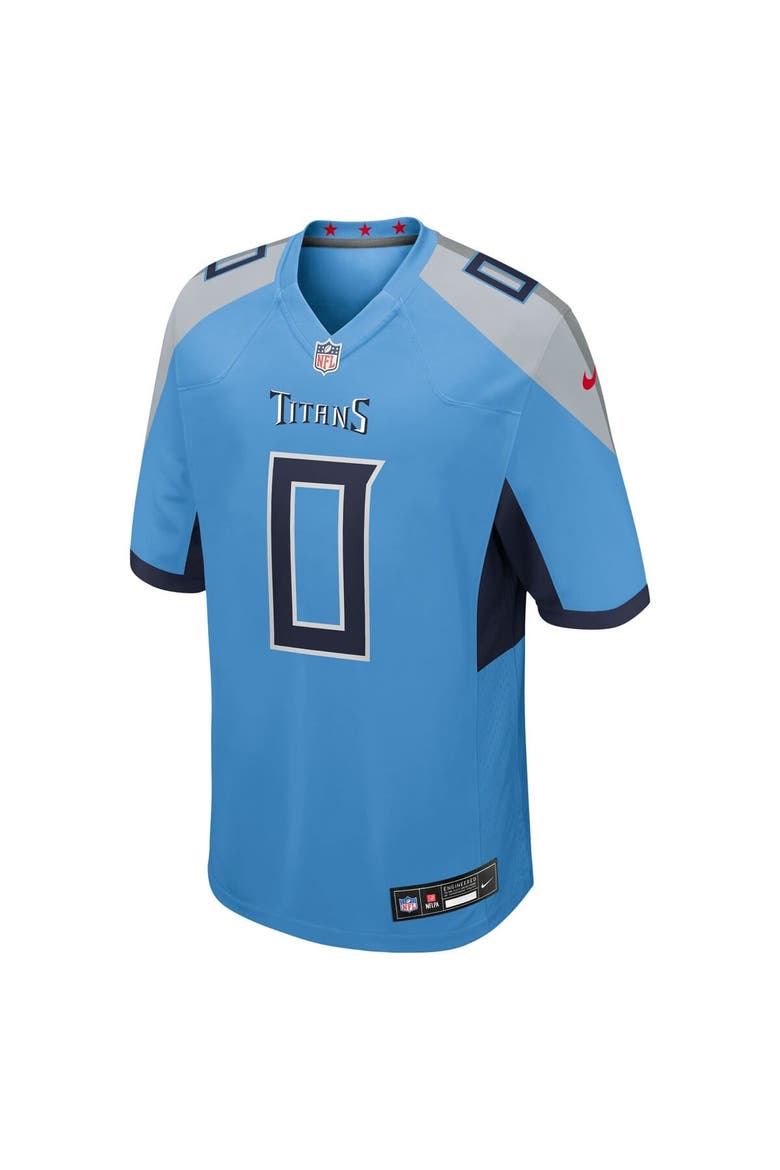 Men's Nike Calvin Ridley  Light Blue Tennessee Titans Team Game Jersey, Alternate, color, Light Blue