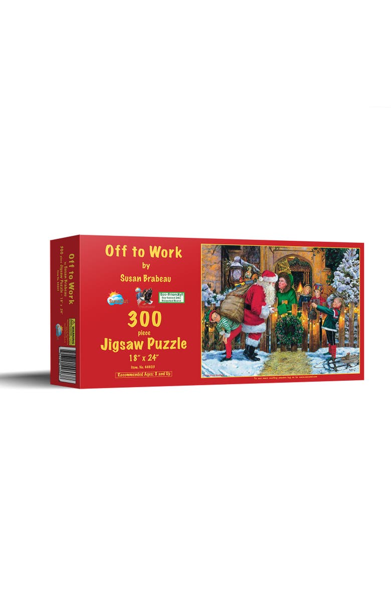 Sunsout Off to Work 300 piece Jigsaw Puzzle for Adults, Main, color, Multicolor