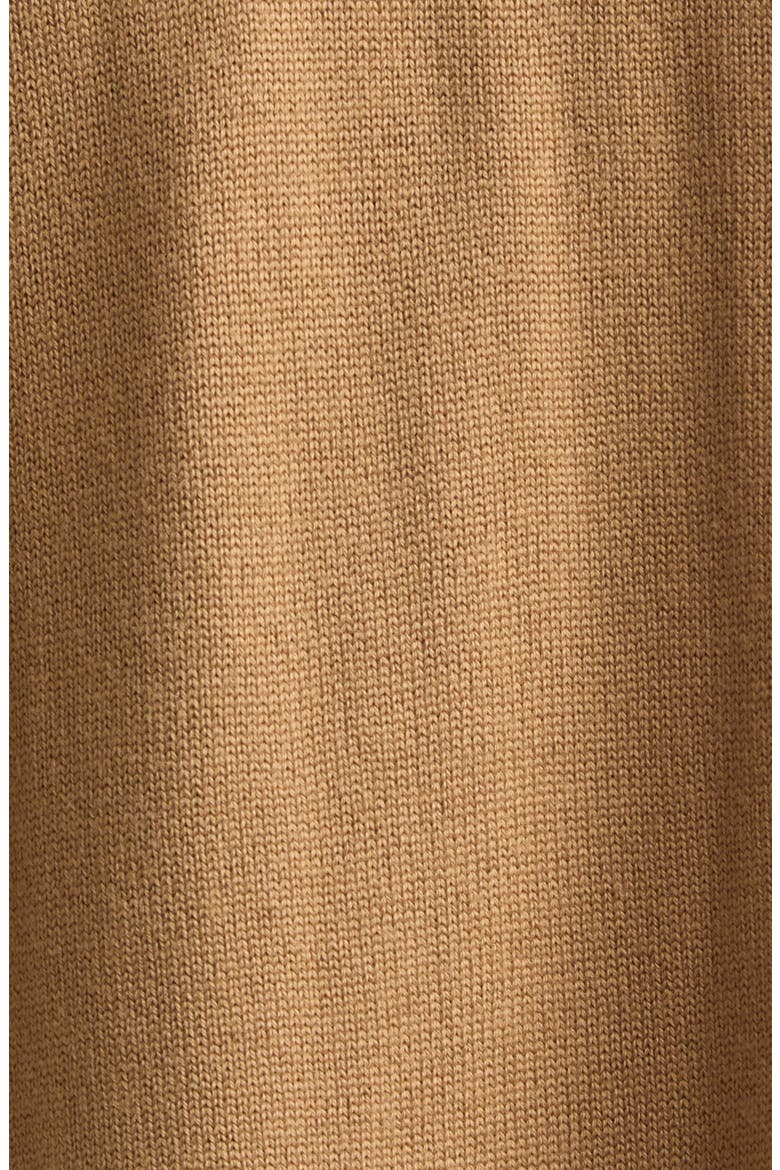 Cowboy Appliqué Merino Wool Polo Sweater, Alternate, color, TAN