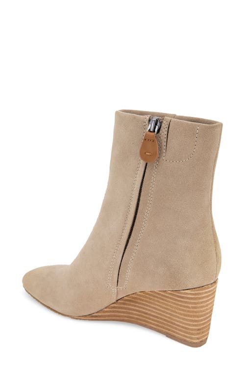Gentle Souls Nash Wedge Bootie In Brown