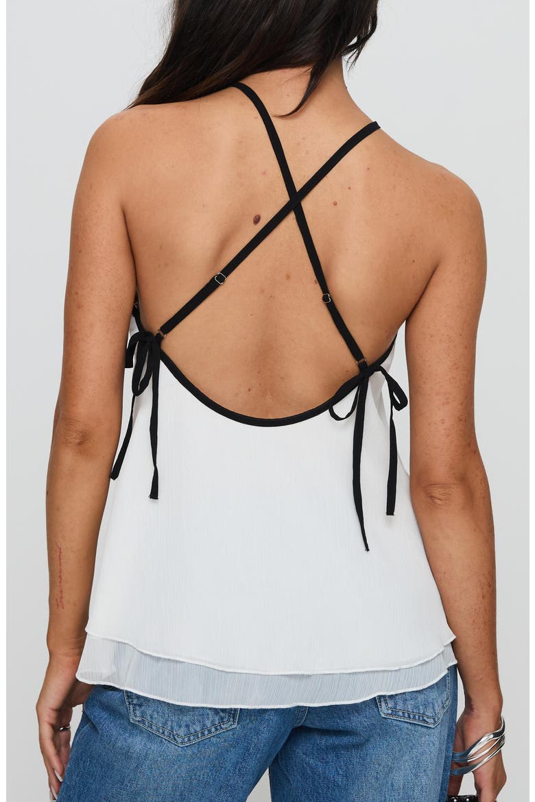 Rafaella Halter Top, Alternate, color, CREAM