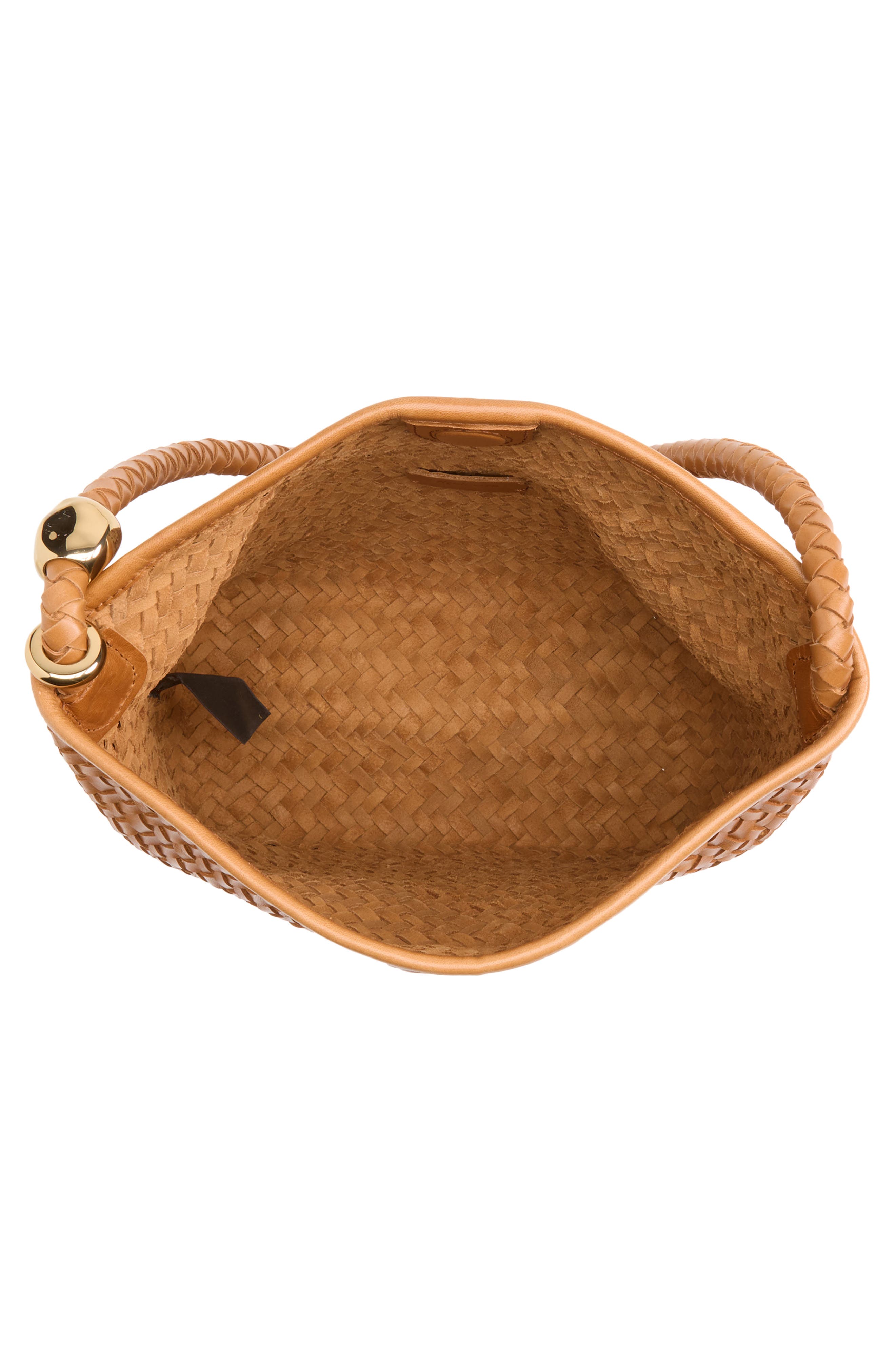 Madewell The Signature Woven Raffia Shoulder Bag, Alternate, color, Burnt Sienna