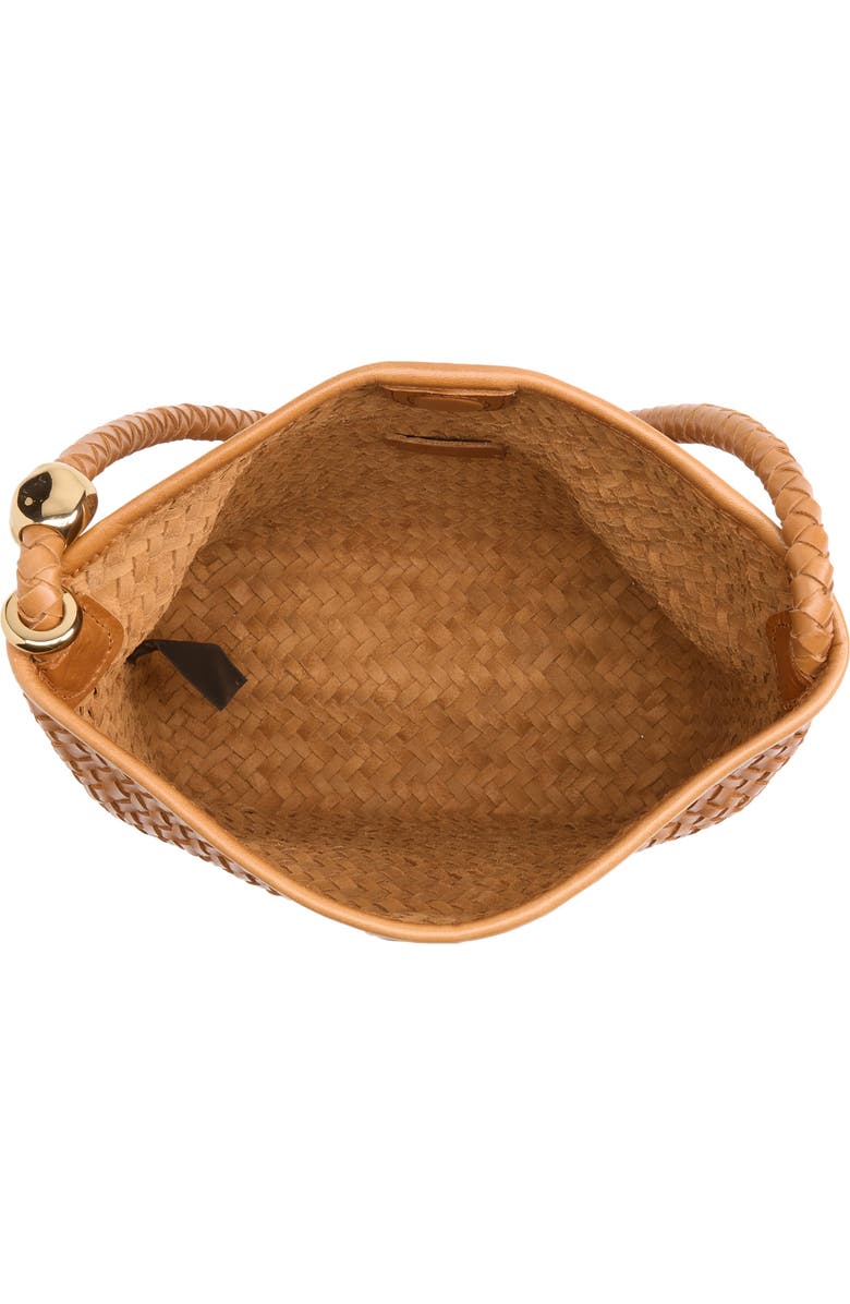 Madewell The Signature Woven Raffia Shoulder Bag, Alternate, color, Burnt Sienna