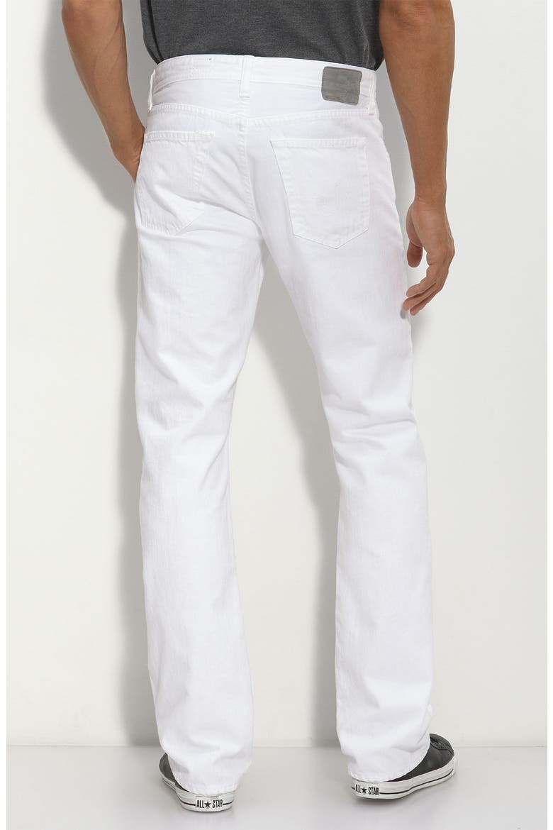 Jeans 'Protégé' Straight Leg Jeans, Alternate, color, WHITE WASH