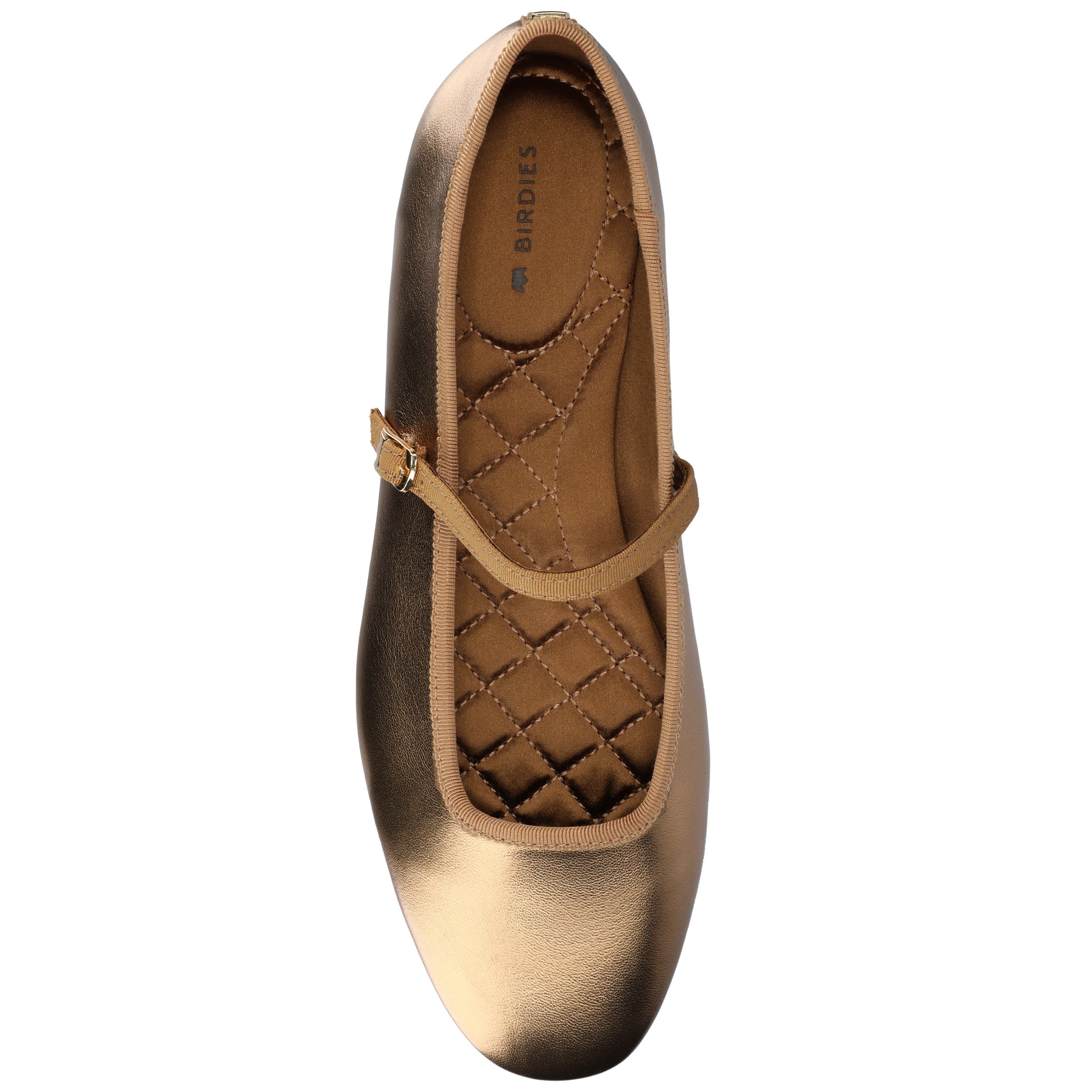 Birdies The Hummingbird Mary Jane, Alternate, color, Vintage Gold