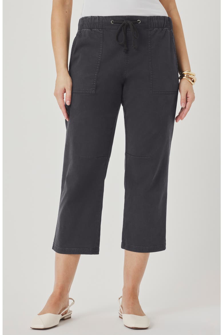 Regina Crop Pants, Main, color, LEAD GREY