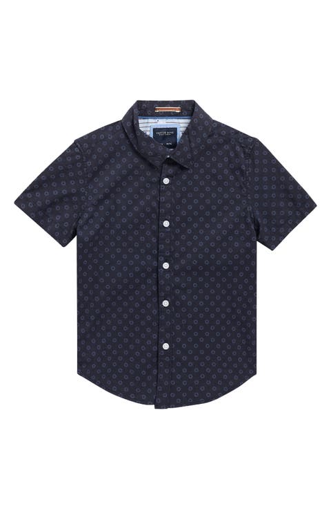 Kids' Short Sleeve Button-Up Shirt (Little Kid)