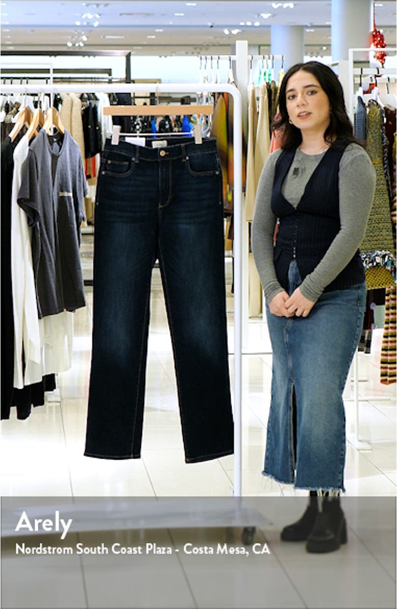 Patti High Waist Straight Leg Jeans, sales video thumbnail
