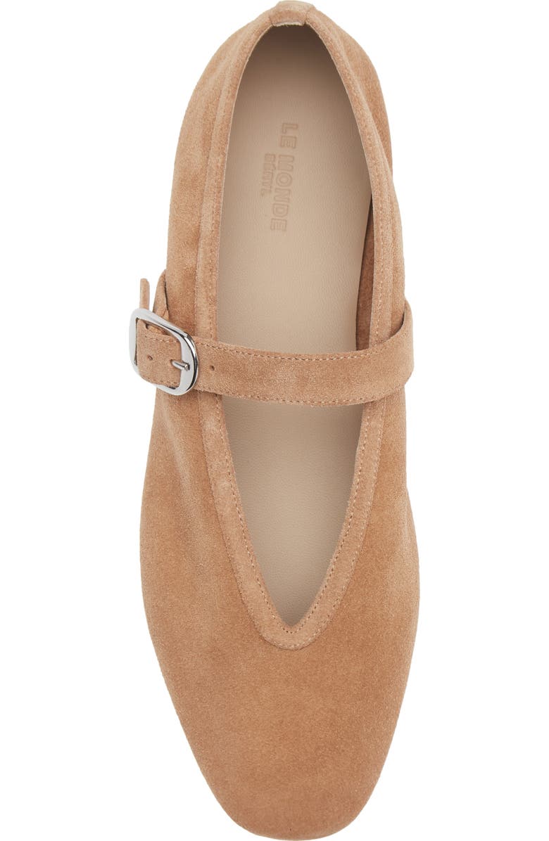 Le Monde Béryl Stella Buckle Strap Ballet Flat, Alternate, color, Sienna
