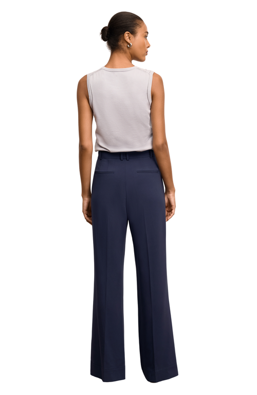 M.m.lafleur Crimmins Pointelle Tank In Blue
