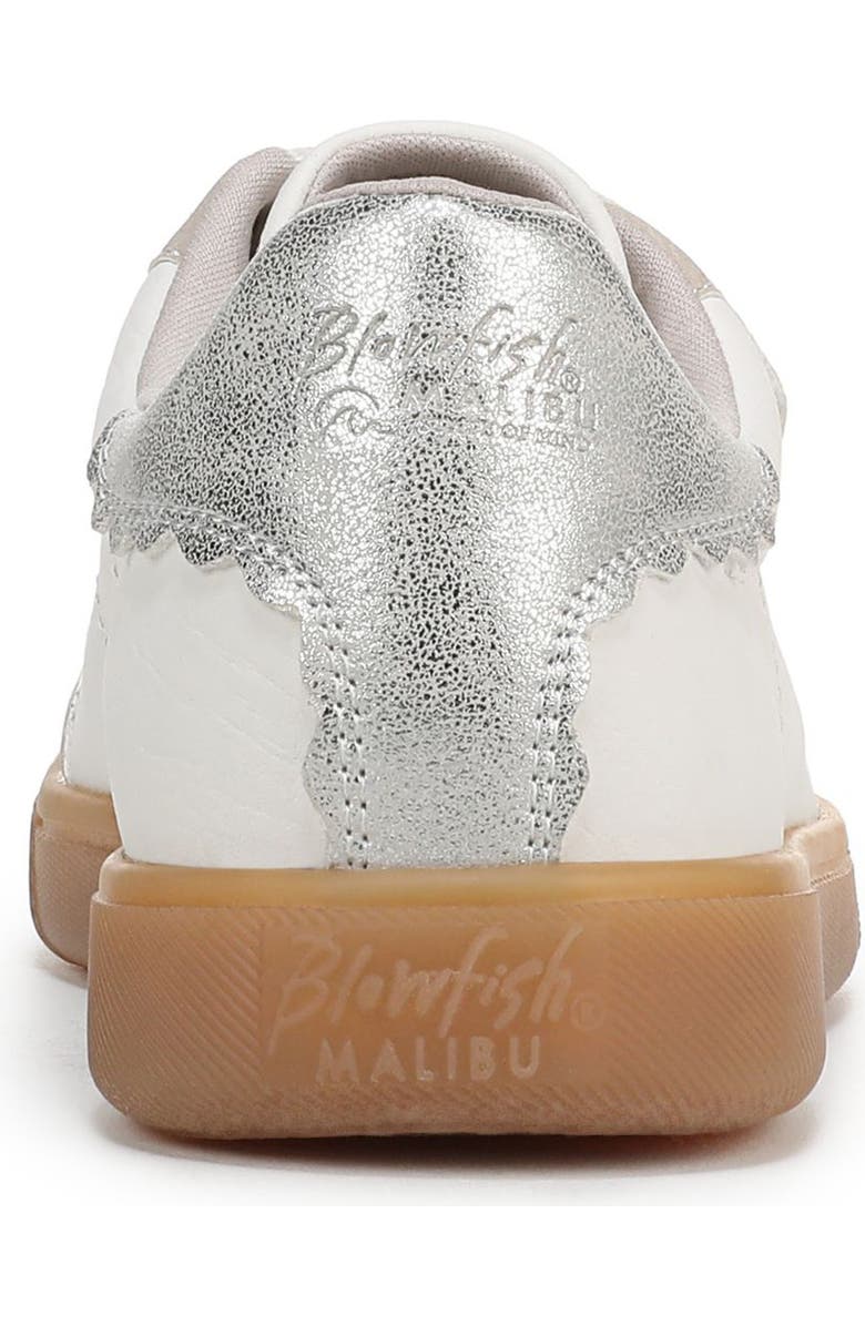 Blowfish Malibu Tucson Sneaker, Alternate, color, Off White Faux Leather