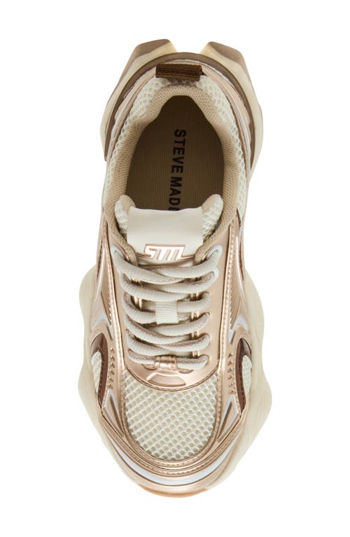 Steve Madden Kids' Jsped Sneaker In Gold