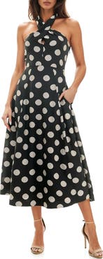 Socialite Maxi Halter Dress
