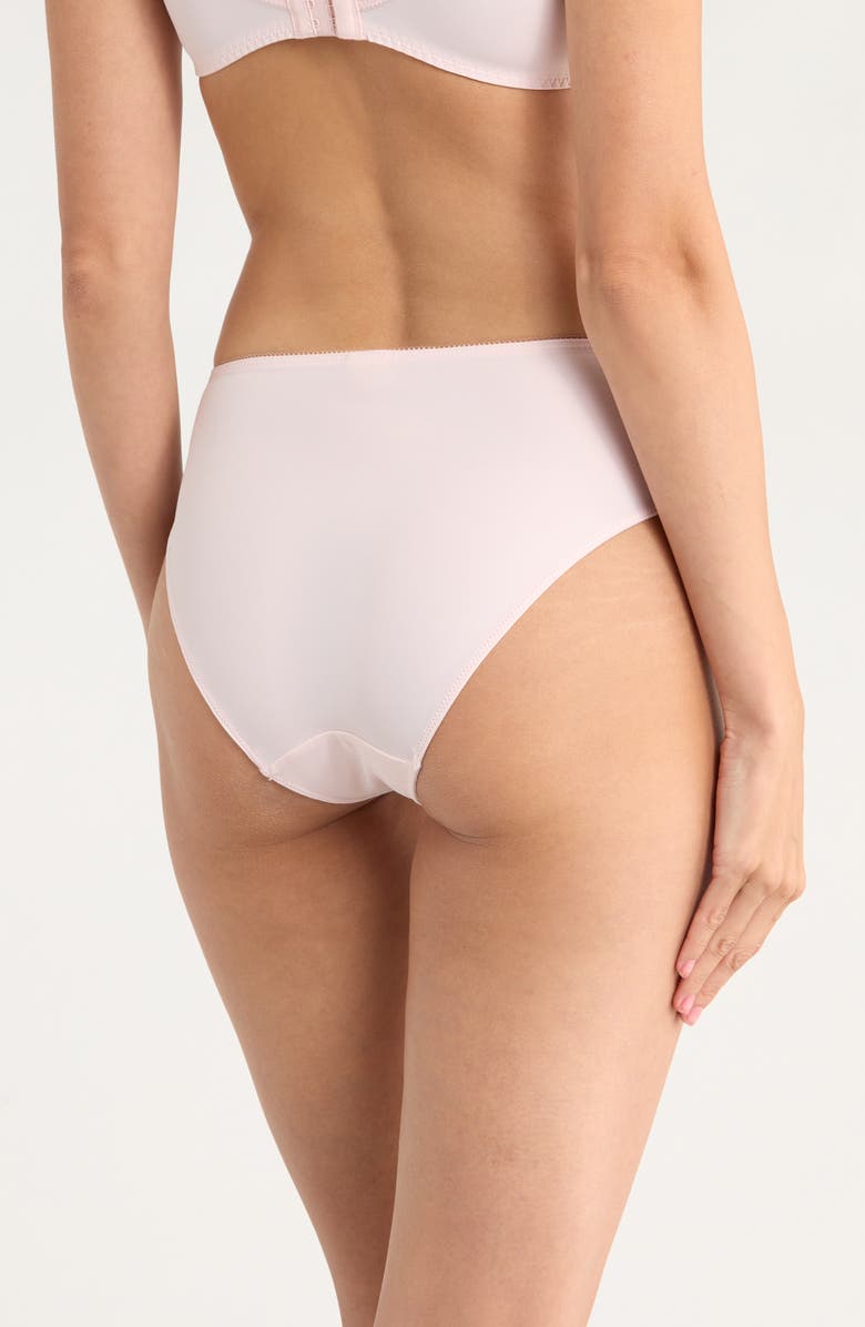 Hunkemöller Diva Embroidered Briefs, Alternate, color, Lilac