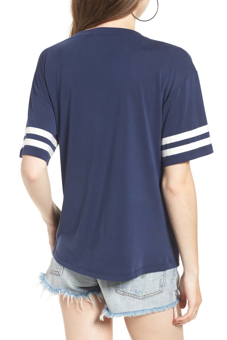 Varsity Tee, Alternate, color, NAVY
