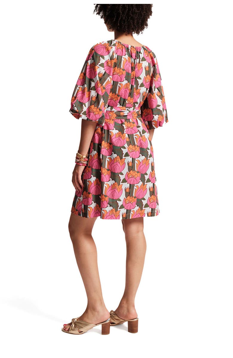 Frances Valentine Bliss Mini Dress Cotton, Alternate, color, Pink/Orange