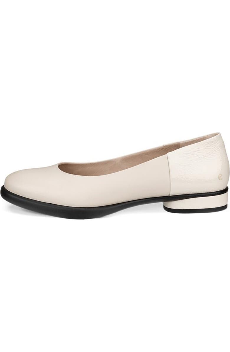 ECCO Sculpted LX Water Resistant Ballet Flat, Alternate, color, Limestone