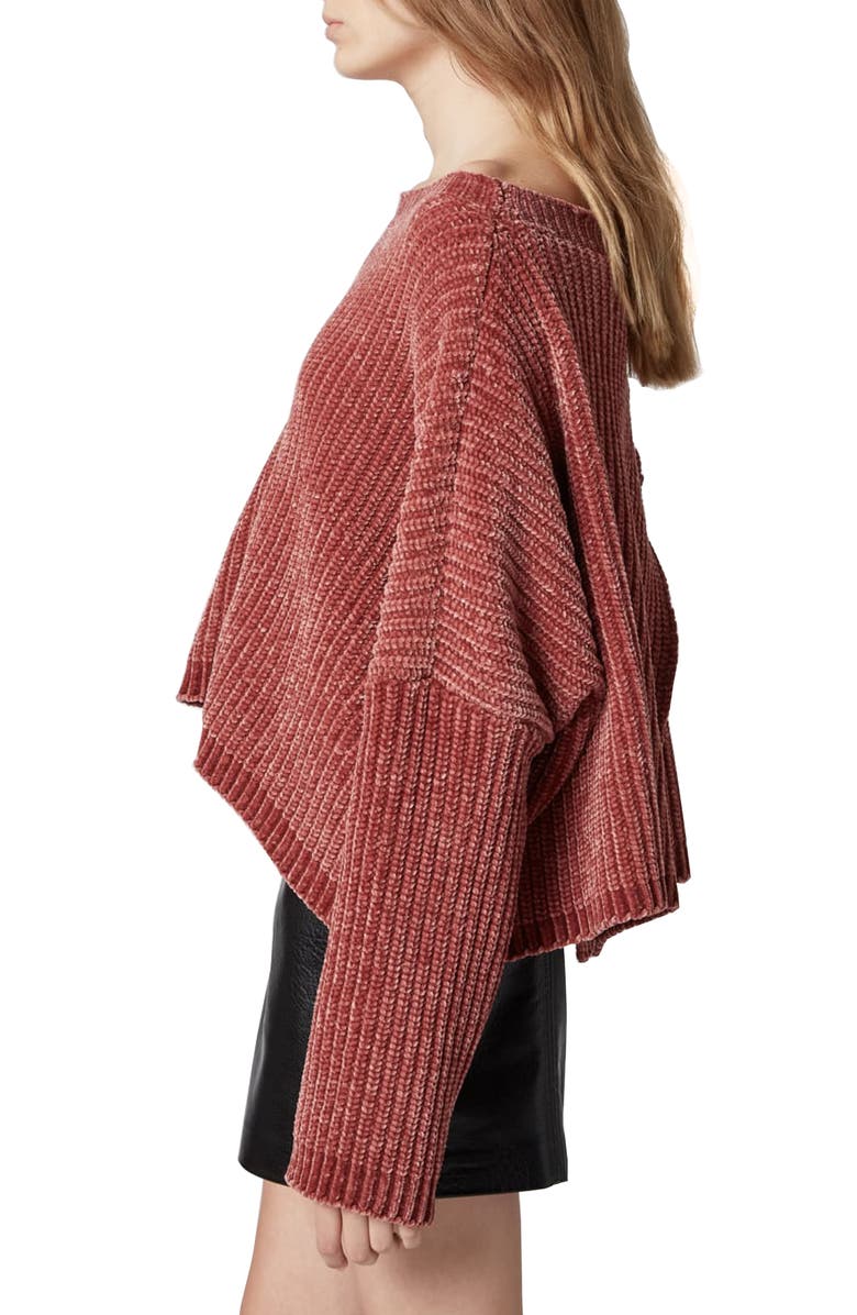 BLANKNYC Chenille Off the Shoulder Sweater, Alternate, color, 