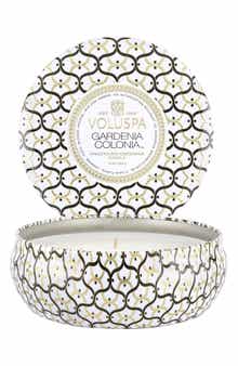 Voluspa Gardenia Colonia 3-Wick Tin Candle