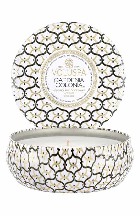 Voluspa Gardenia Colonia 3-Wick Tin Candle