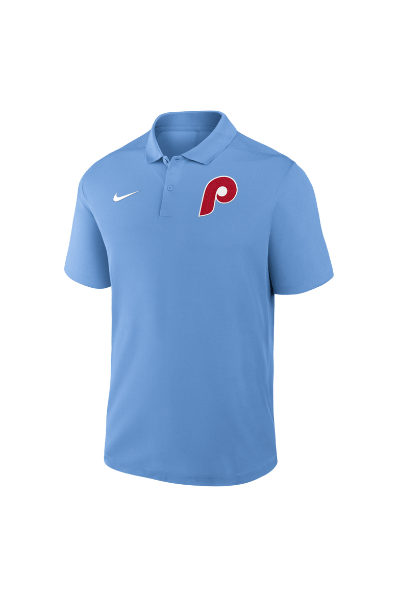Men's Nike Light Blue Philadelphia Phillies Alternate Victory Dri-FIT Polo, Alternate, color, Light Blue