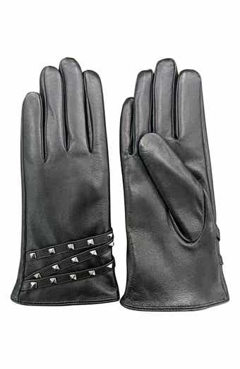 MARCUS ADLER Studded Leather Gloves