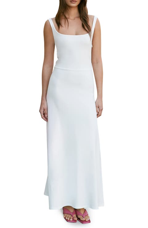 Marvin Tank Ponté Maxi Dress