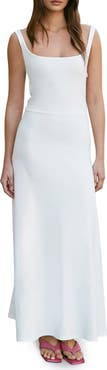 Marcella Marvin Tank Ponté Maxi Dress