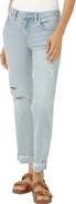 Silver Jeans Co. Chelsea Cuffed Boyfriend Jeans