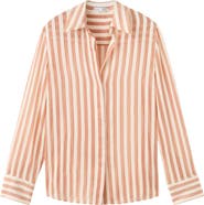 MANGO Stripe Woven Shirt