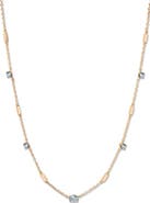 Brook and York Brenna Birthstone Station Necklace