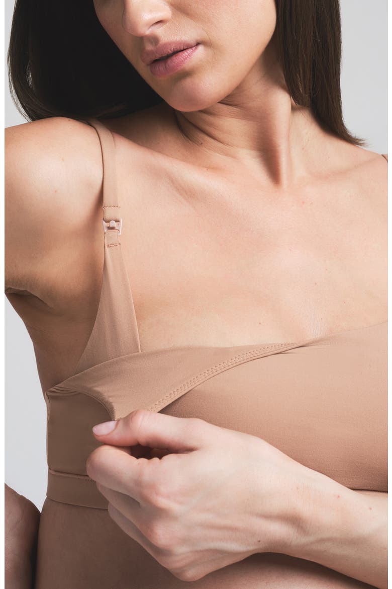 Fits Everybody Maternity/Nursing Bra, Alternate, color, SIENNA