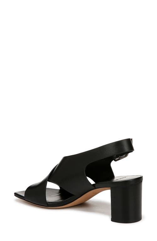 Vince Omega Slingback Sandal In Black