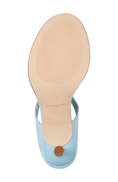 Marc Fisher Ltd Alonde Slide Sandal In Blue