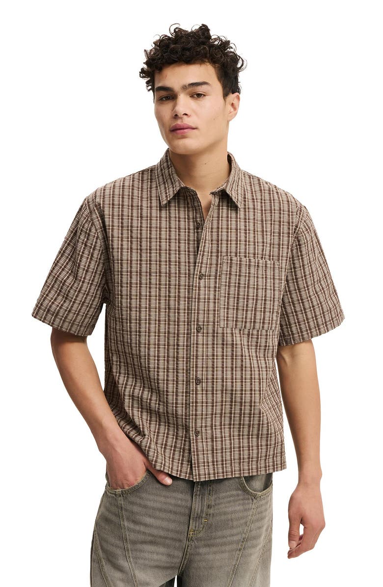 Cotton On Men's Darcy Short Sleeve Shirt, Alternate, color, 