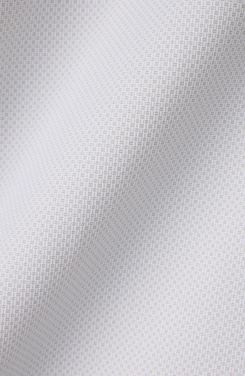 Rhone Commuter Slim Fit Performance Polo, Alternate, color, Sleet Gray Micro Grid