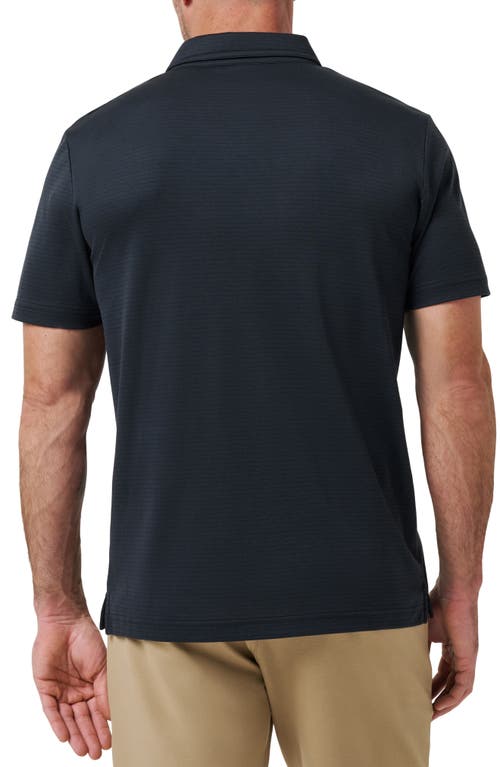 Travismathew The Zinna 2.0 Polo Shirt In Black