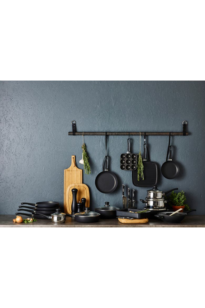 Classic 11 Piece Deluxe Nonstick Cookware Set, Alternate, color, Black