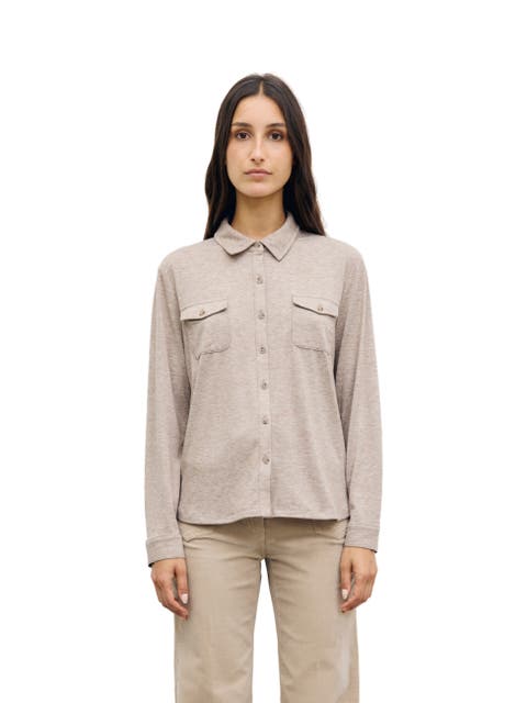 Barba Button Front Shirt