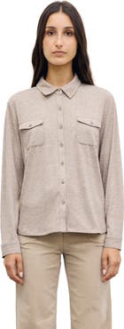 GERARD DAREL Barba Button Front Shirt