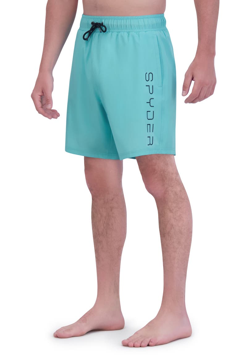 7-Inch Volley Swim Shorts, Alternate, color, GOA