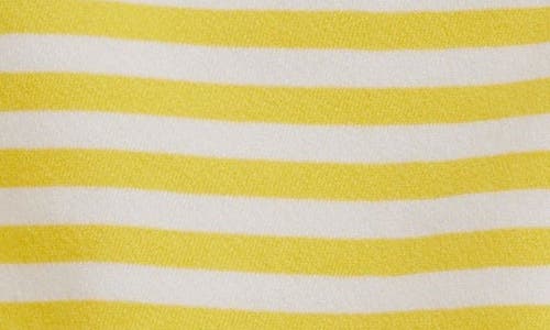 Shop Free People Oversize Stripe Sweatshirt In Dandelion Combo