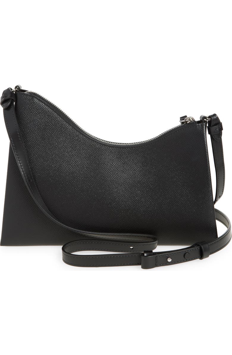 Maison Margiela Small Snatched Leather Shoulder Bag, Alternate, color,